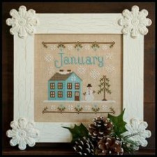 disCottage January Cottage Thread Pack